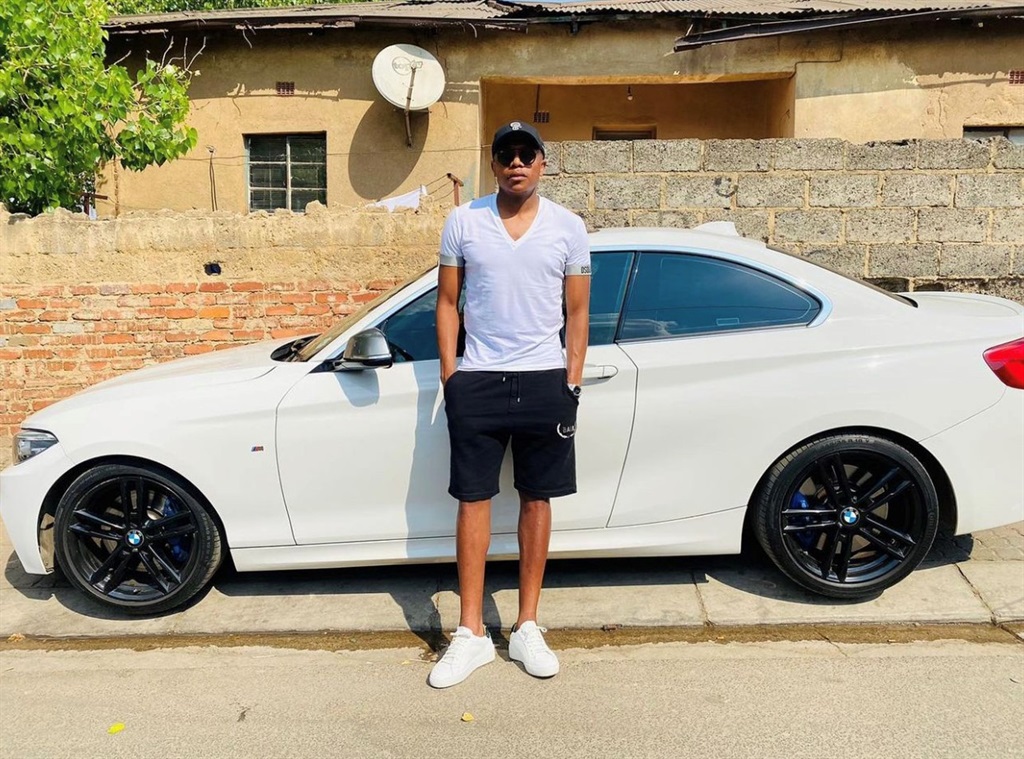Lebogang Manyama retires from football with a BMW car collection.