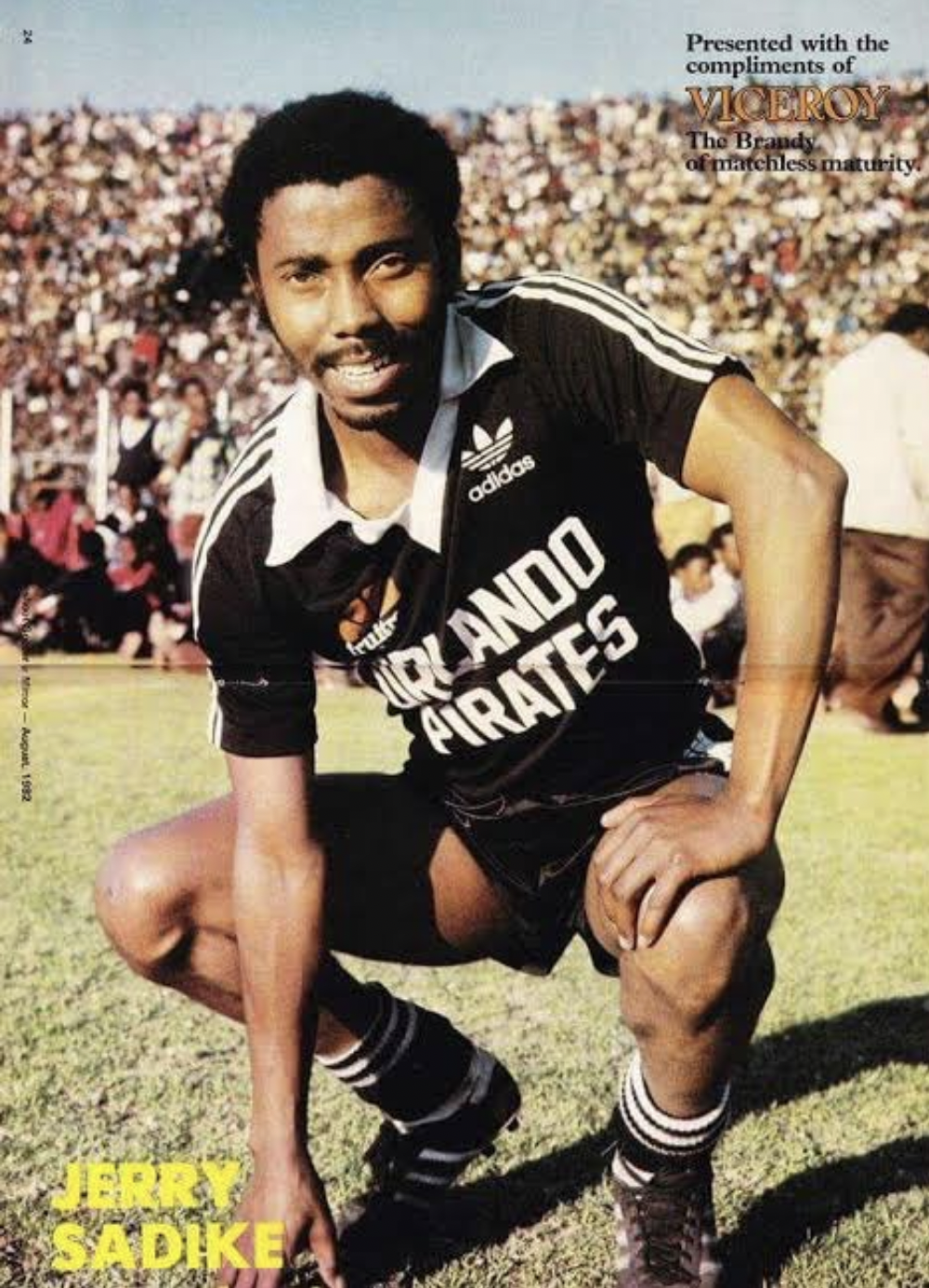 Former Kaizer Chiefs and Orlando Pirates player Jerry Sadike