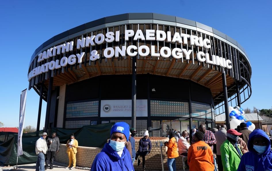 The newly built Zakithi Nkosi Haematology and Oncology Clinic in Soweto. Photo: Tebogo Letsie/City Press