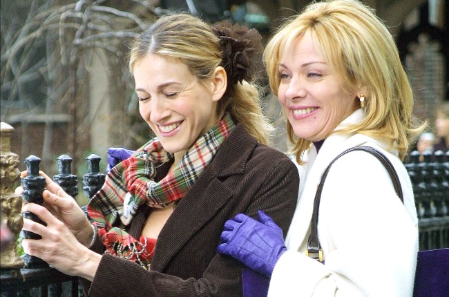 SJP and Kim starred as writer carrie Bradshaw and 