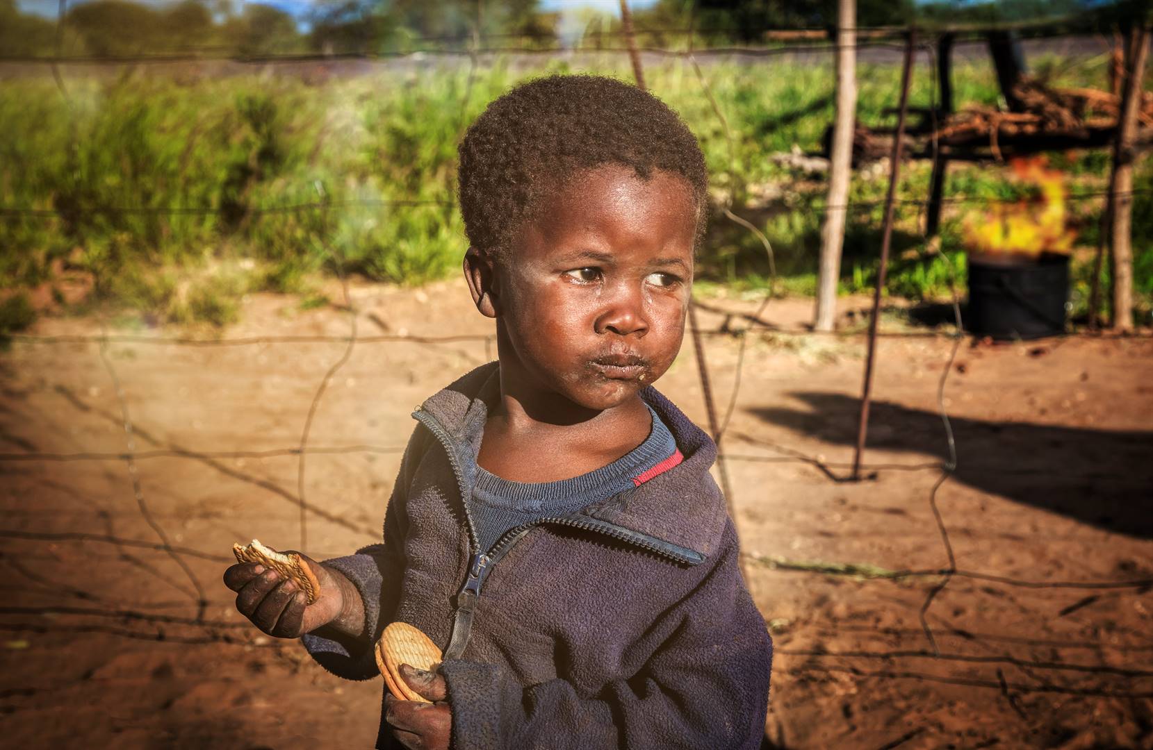 From an income perspective, 51% of children live in money-metric poverty, surviving on less than R647 per person per month.