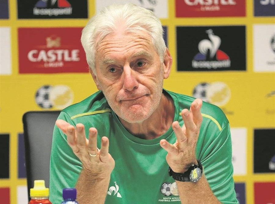 Bafana Bafana coach Hugo Broos. Photo: Backpagepix
