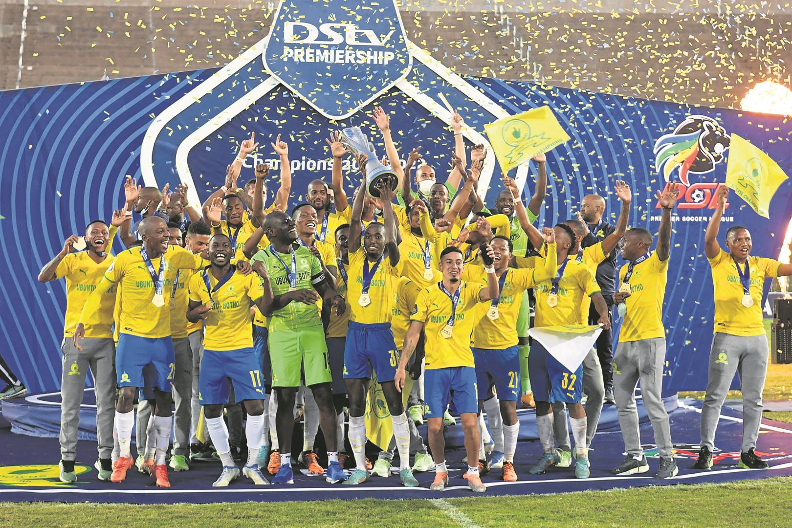 Mamelodi Sundowns are the reigning PSL champions in South Africa.