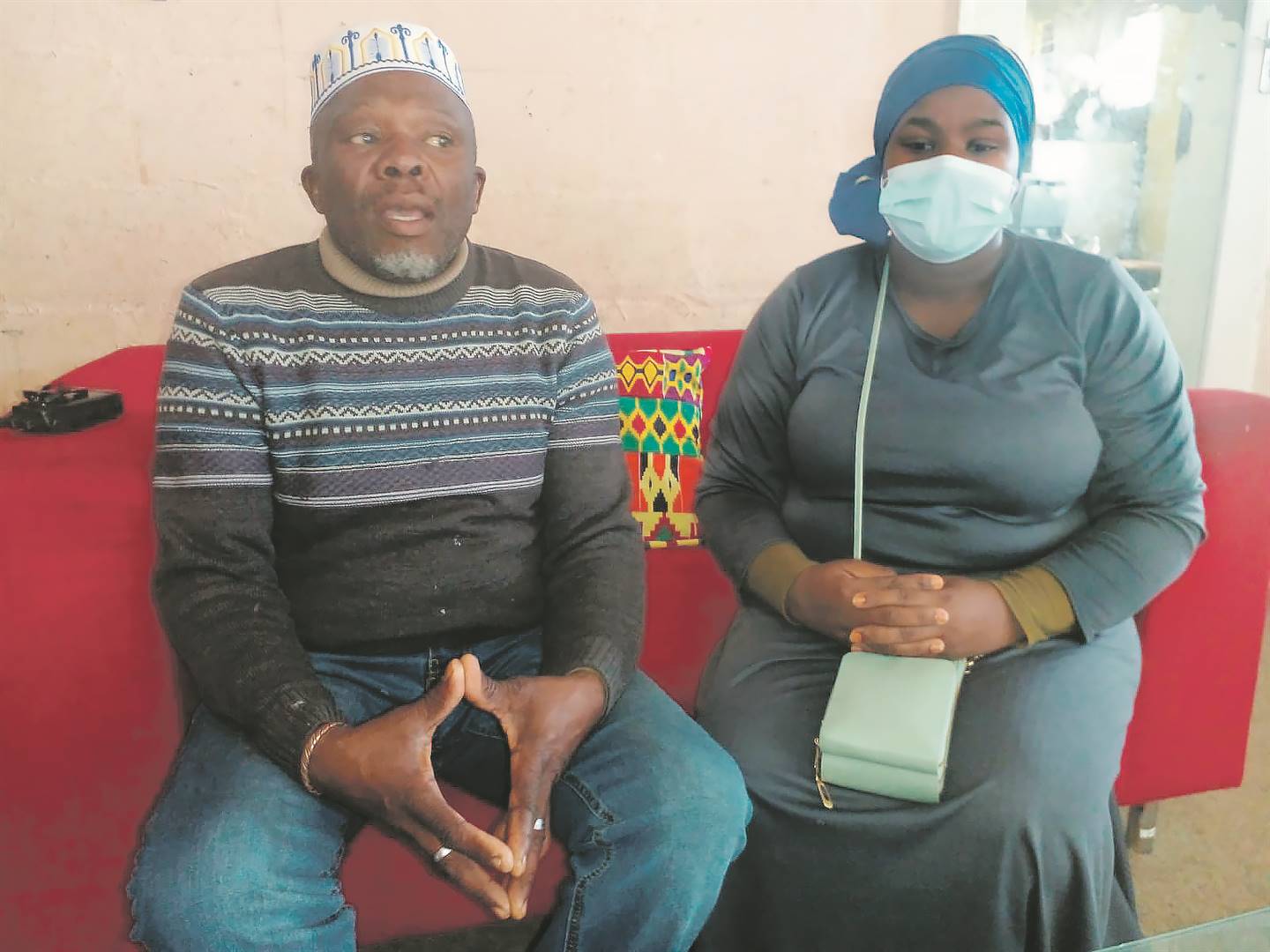 Shaheed Silwana and Fateema Diko opened a rehab centre after they realised that many of the young people causing problems ekasi were taking drugs.                   Photo by Lulekwa Mbadamane