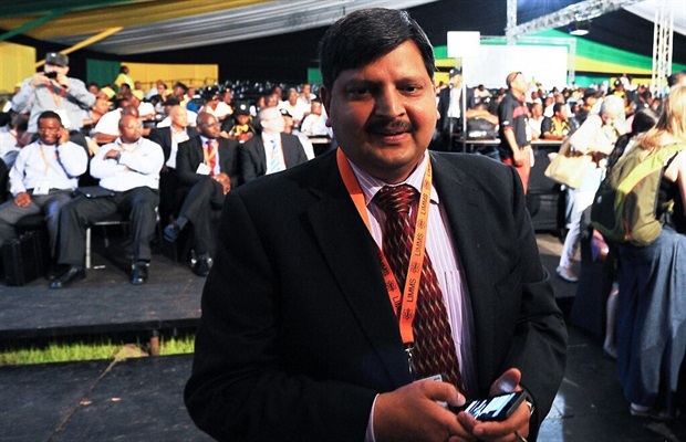 <p>Atul Gupta attends the 53rd national conference of the African National Congress in Bloemfontein, on 16 December 2012. </p><p><em>(AFP)</em></p>