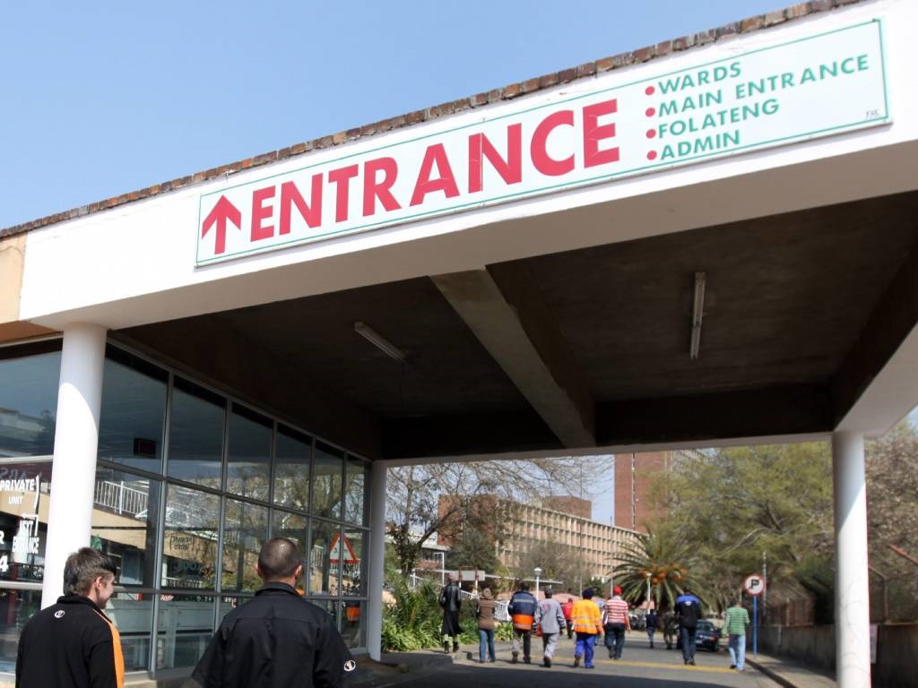 Entrance to Helen Joseph Hospital in Johannesburg