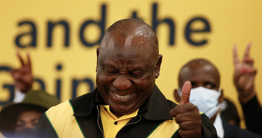 President Cyril Ramaphosa at the ANC 10th Provincial Conference on June 5, 2022 in Polokwane, South Africa. Photo: Gallo Images