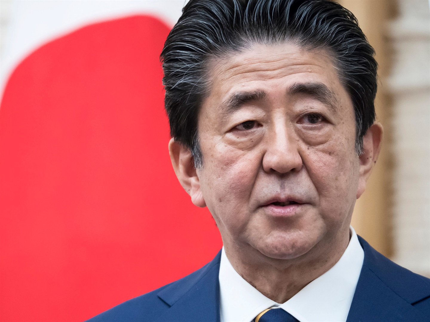 Former Japanese prime minister Shinzo Abe. Tomohiro Ohsumi/Getty Images
