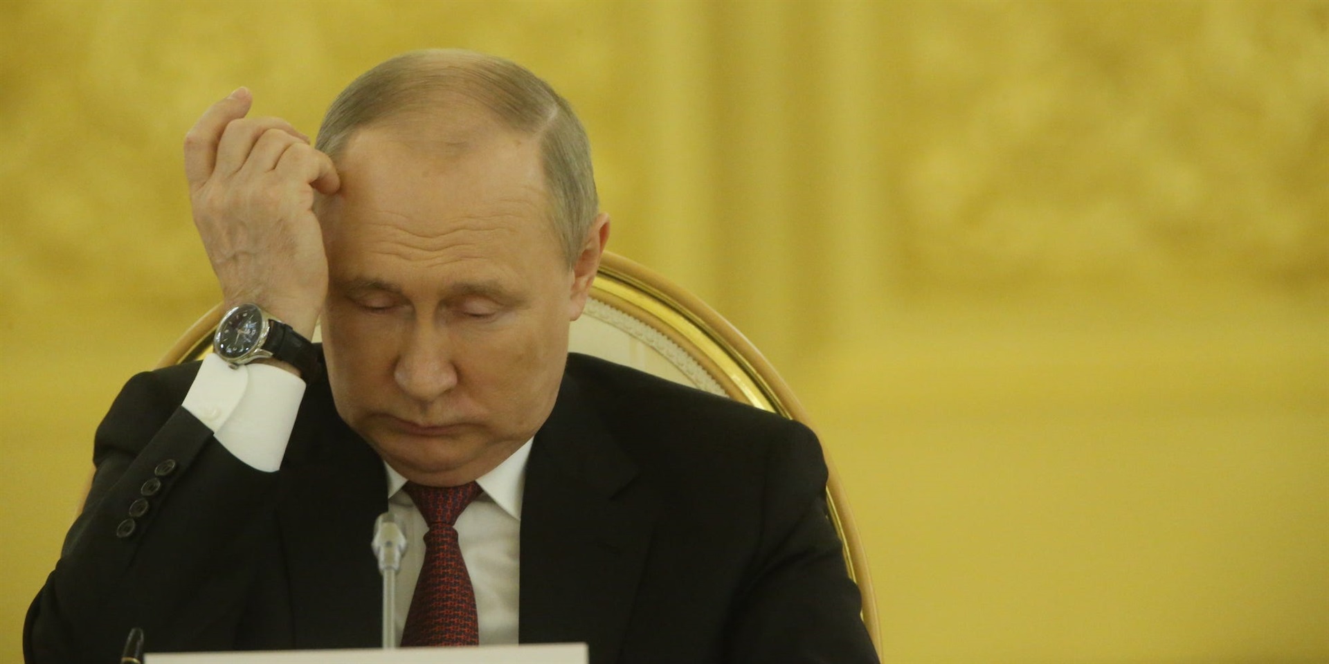 Russian President Vladimir Putin during the CSTO s