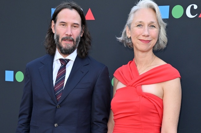 Keanu Reeves and Alexandra Grant at the 2022 Museum of Contemporary Art Gala in Los Angeles earlier this month. (PHOTO: Gallo Images/Getty Images)