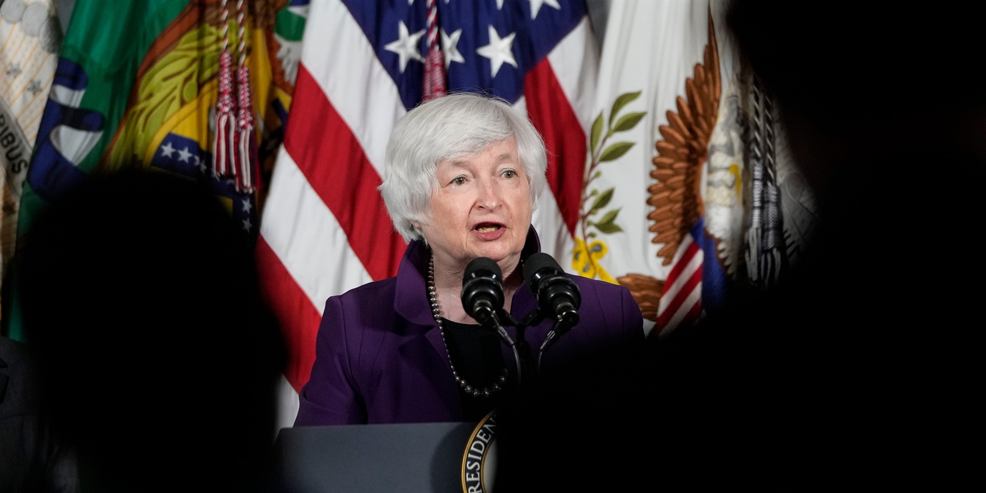 US Treasury Secretary Janet Yellen. Drew Angerer/Getty Images