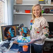 Pretoria artist Michelle Kruger makes a living out of creating intricate Lego portraits
