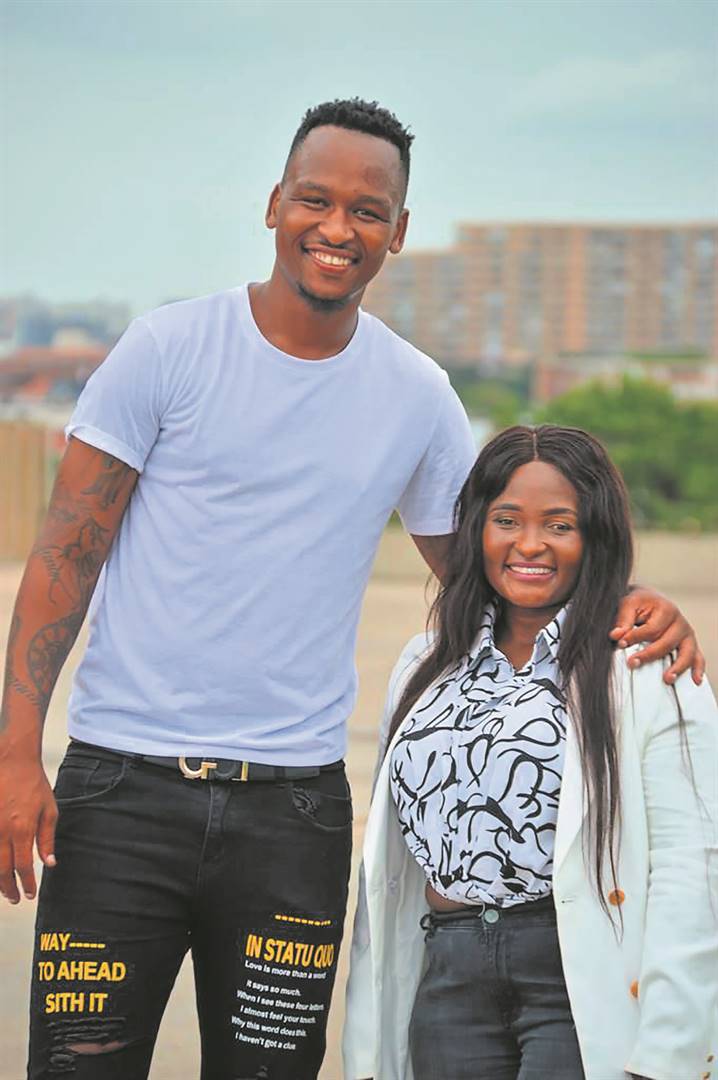 TSOTSI THIS ONE!: Brilliant Khuzwayo and Thabi Khuzwayo in happier times as business partners. 