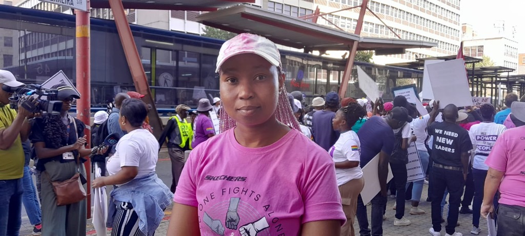 Thato Moncho was diagnosed with inflammatory breast cancer on 17 September to date she has experienced at  least three reoccurrences of cancer. 
