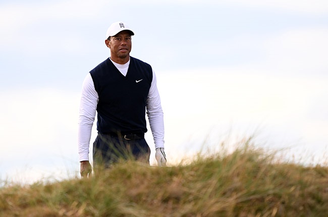 Tiger Woods. (Photo by Ross Kinnaird/Getty Images)