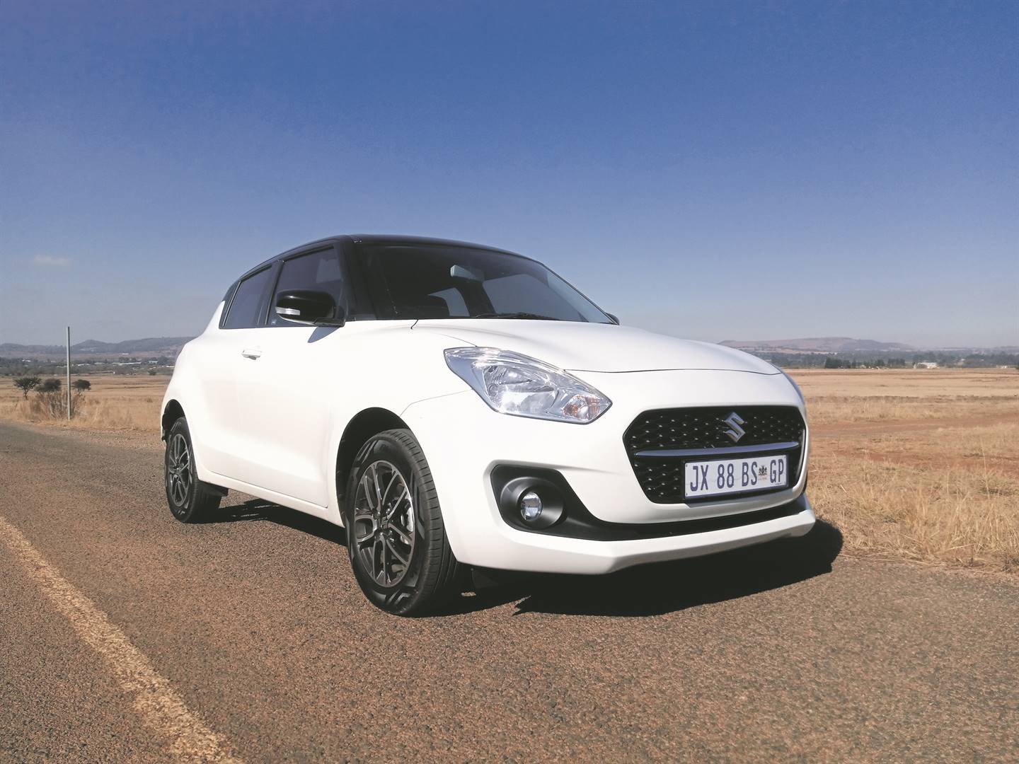 Suzuki Swift is a nice little car, but don't let looks confuse you, it’s not a sport car.                              Photos by Njabulo Ngcobo
