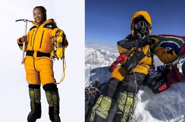 Saray Khumalo had to be equipped to handle temperatures of -40°C in order to achieve her dream of climbing Mount Everest. (PHOTOS: Supplied)