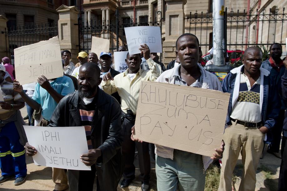 Aurora workers still haven't been paid. Picture: Herman Verwey/File