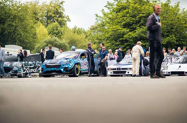 Rally and hybrid cars at Goodwood Festival of Spee