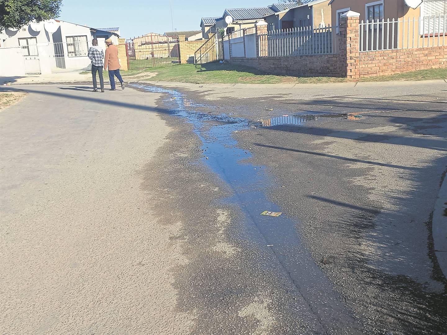 Nelson Mandela Bay has a backlog of 3 500 water leaks, which account for 29% of the metro’s water consumption. ­    Photo by Luvuyo Mehlwana
