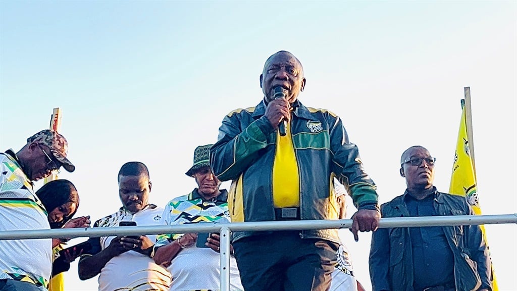 ANC president Cyril Ramaphosa says the party is confident of victory in the Western Cape. (ANC/X)