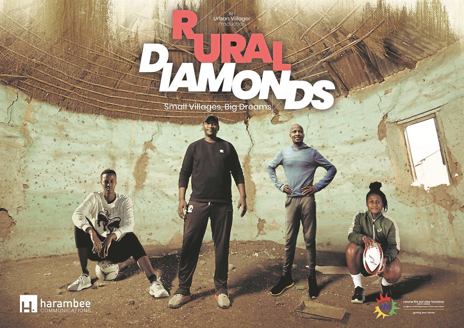 The poster for the documentary, ‘Rural Diamonds - Small Village, Big Dreams’.   