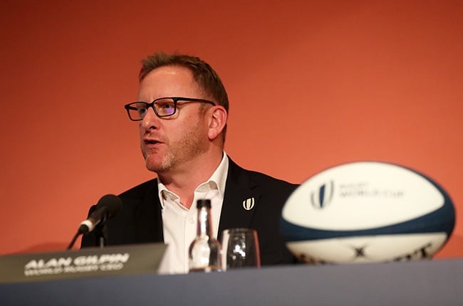 World Rugby CEO Alan Gilpin. (Oisin Keniry - World Rugby via Getty Images)