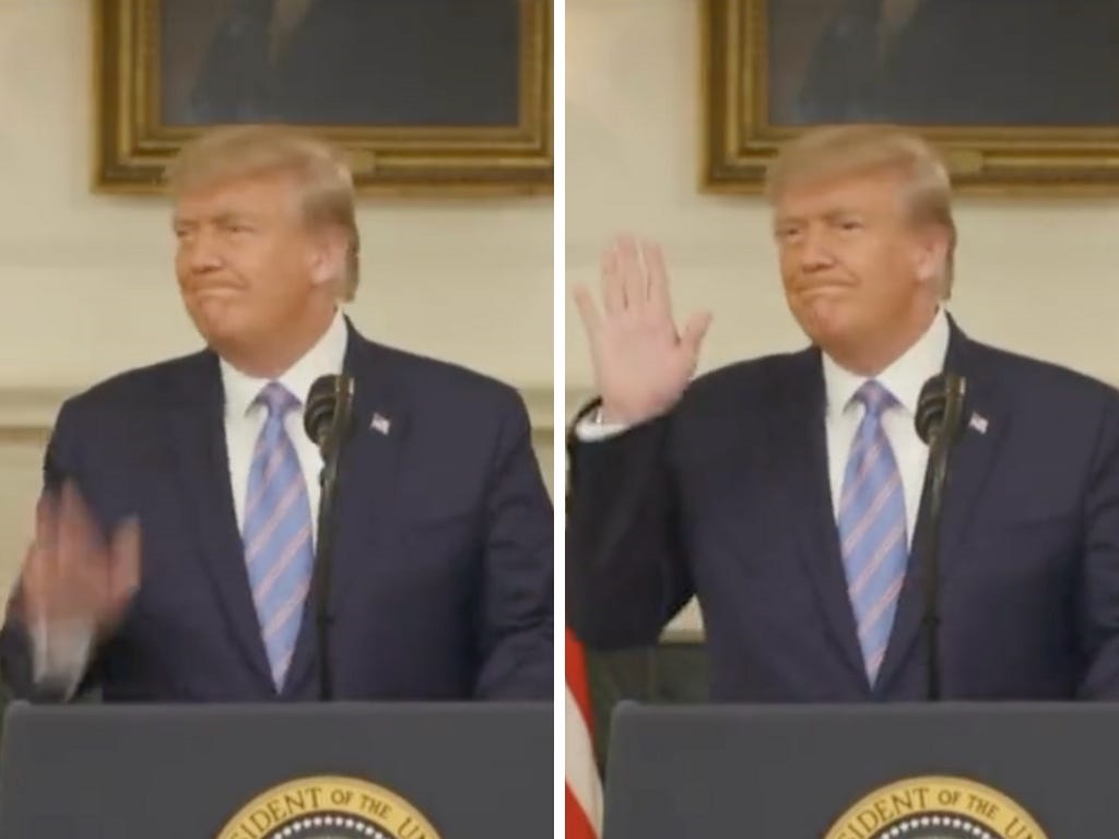 Kamera arkası videosu, Donald Trump'ın 7 Ocak'ta kızgın ve kafası karışık olduğunu gösteriyor