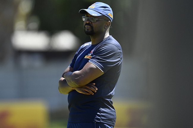 Stormers assistant coach Rito Hlungwani. (Ashley Vlotman/Gallo Images)