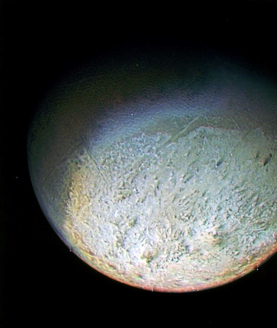 Neptune, seen by Voyager 2 in 1989. NASA/JPL