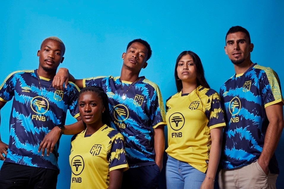Cape Town City's home and away kits for the upcomi