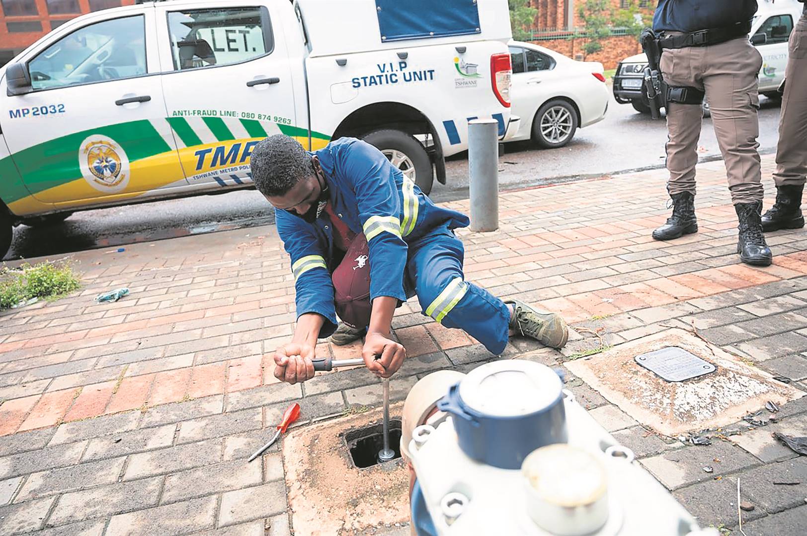 The City of Tshwane continues to disconnect municipal services to defaulting clients.                 Photo by City of Tshwane