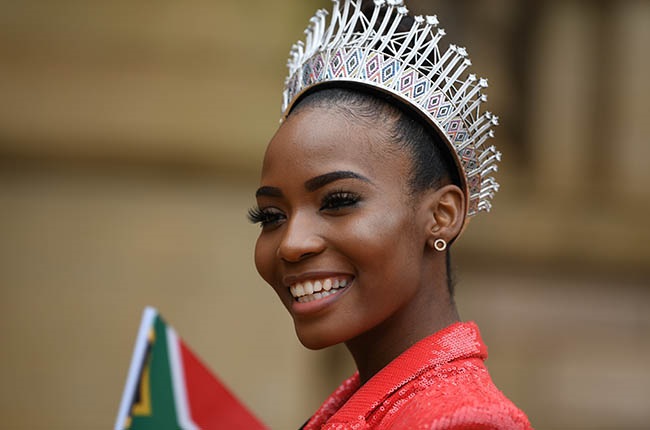 Miss South Africa 2021, Lalela Mswane. 