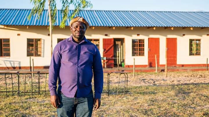 Cecil Sibanda who hails from Zimbabwe and lives in the US has built a school in Matabeleland to ensure pupils do not travel long distances to get an education.