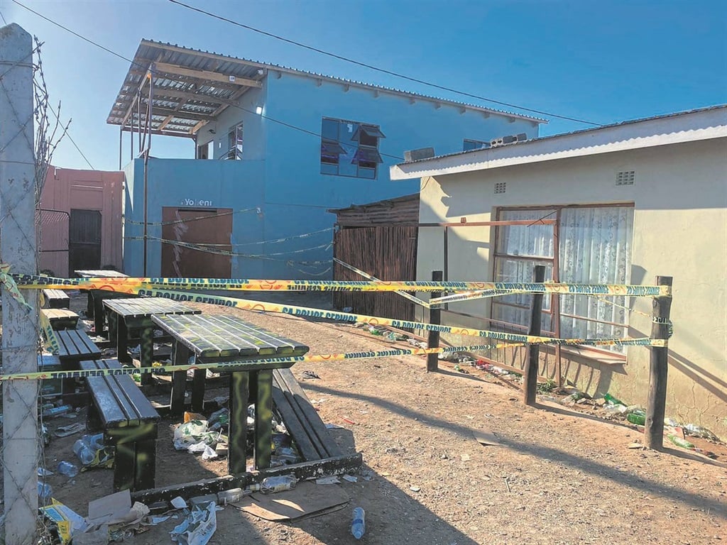 Enyobeni Tavern in the Eastern Cape where 21 youngsters aged between 13 and 20 died in 2022.