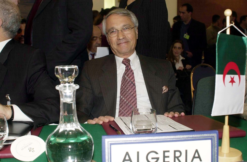 Chakib Khelil, former Algerian minister of energy. (Photo by Nacerdine ZEBAR/Gamma-Rapho via Getty Images)