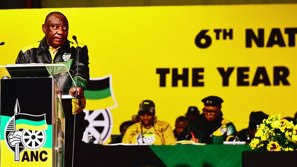 President Cyril Ramaphosa has opened the ANC's 6th national policy conference. Photo by Lucky Morajane