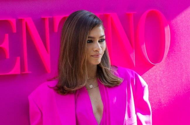Zendaya at the Valentino Show in Paris. Photographed by Arnold Jerocki