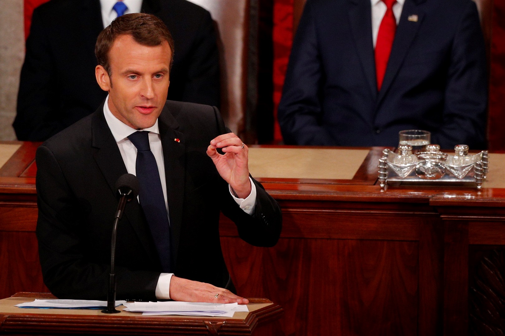 Fransa Cumhurbaşkanı Emmanuel Macron.  Brian Snyder/Reuters