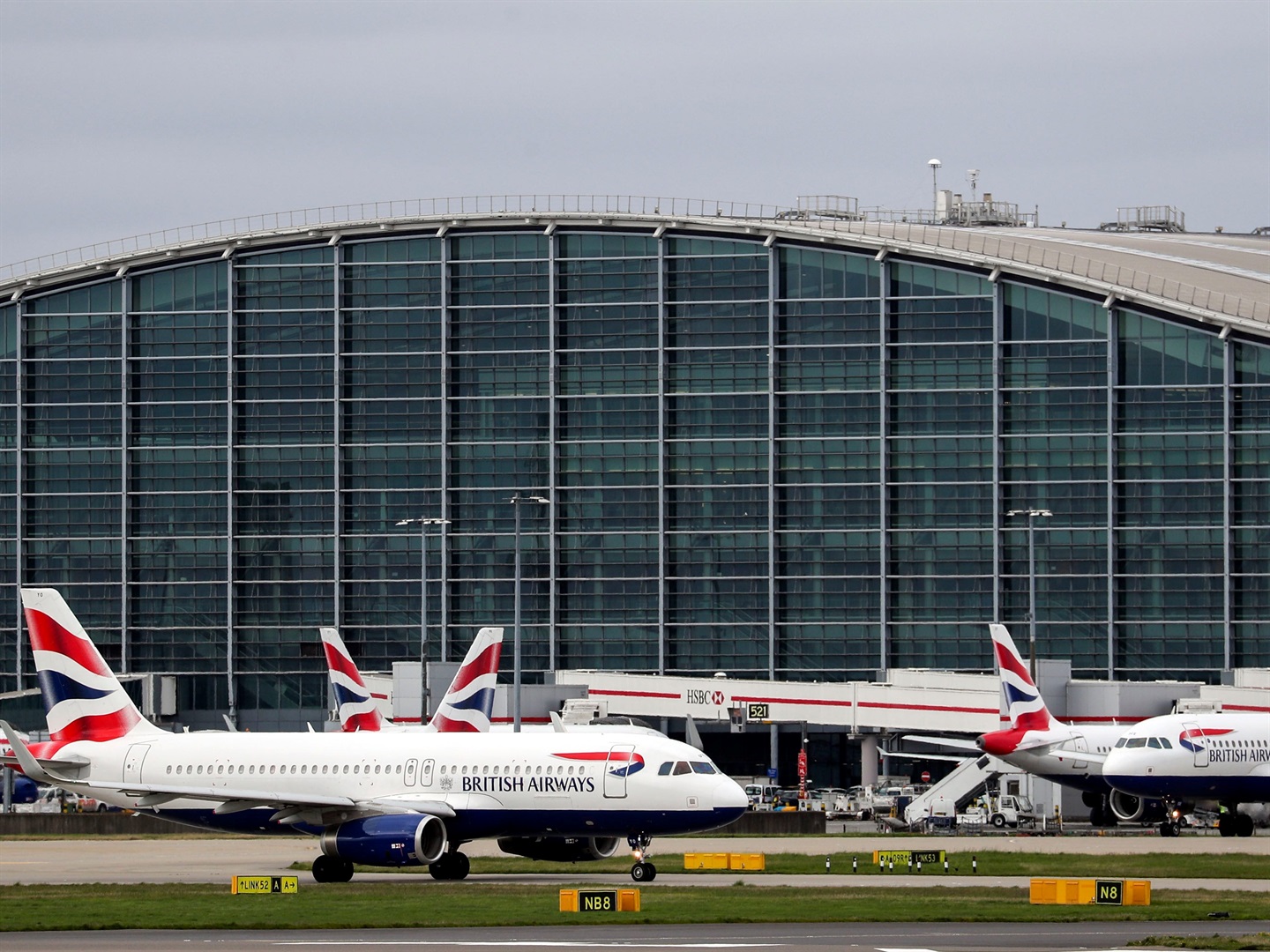 BA said the "vast majority" of its flights were operating on Friday.