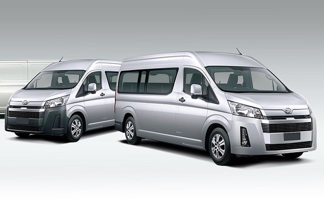 Toyotas latest range of Quantum vehicles