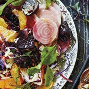 Beetroot and cabbage salad