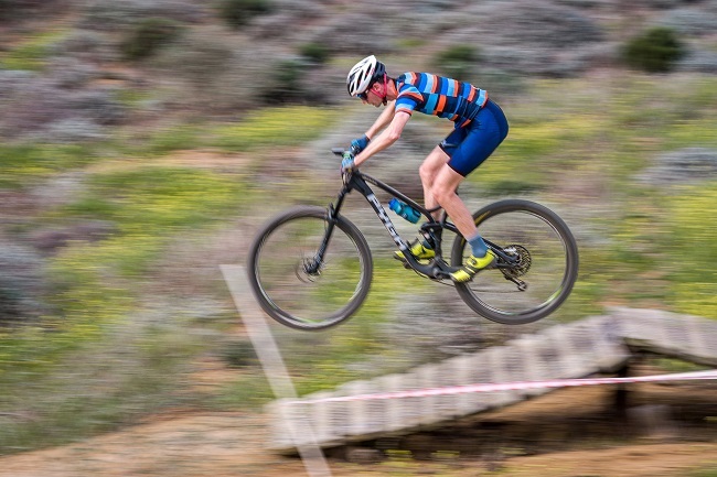 
Not a great training month for mileage or intensity. But some rewarding technical riding availed at Western Province XCO events. (Photo: Chris Hitchcock) 
