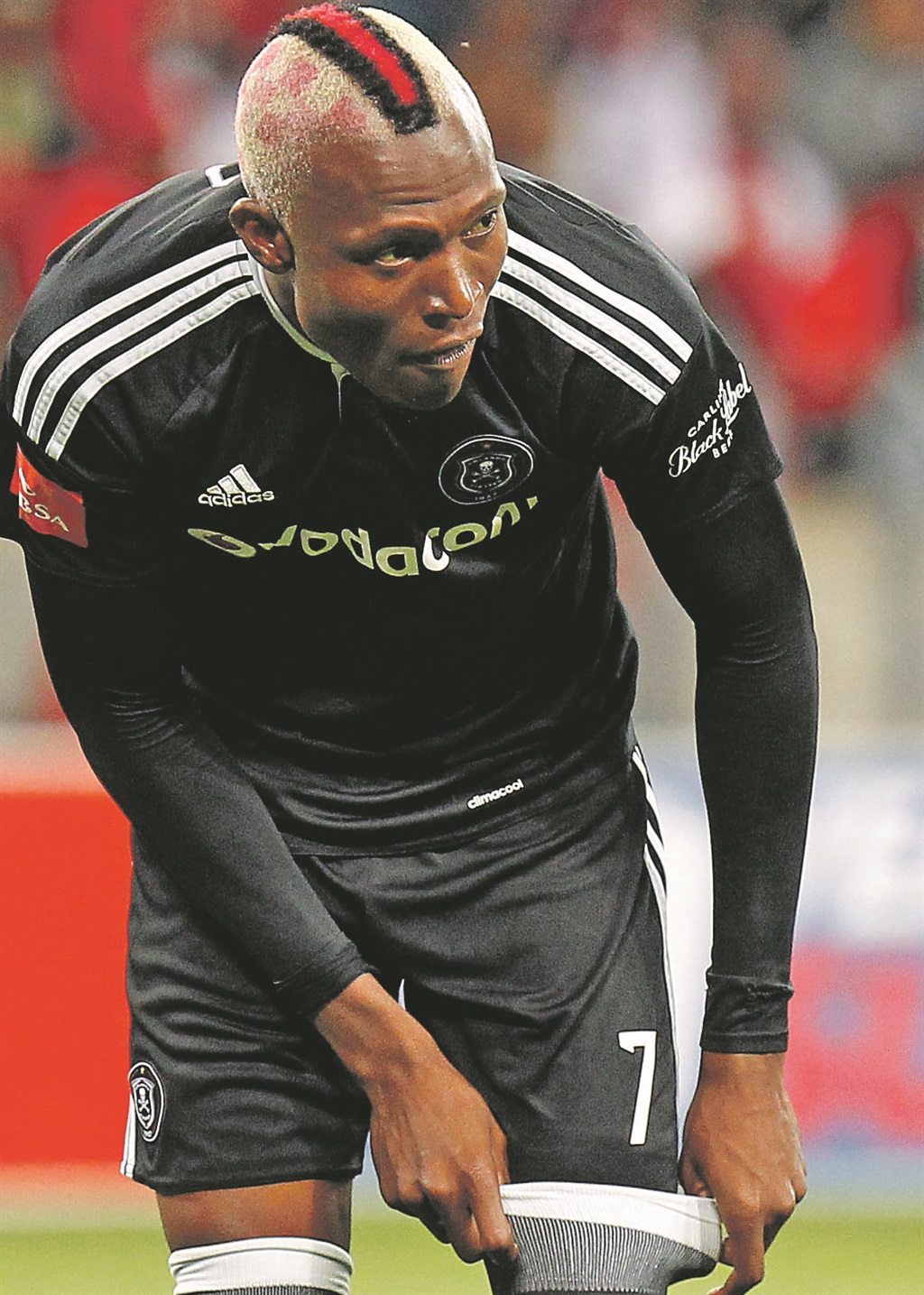 Tendai Ndoro scored his ninth goal of the season for Orlando Pirates against Chippa United.  Photo by Gallo Images 