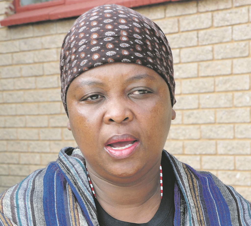 Mary Sibiya needs help to bring home the body of her husband Oupa.  Photo by Samson Ratswana   