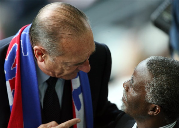 <p>It was alleged by Sooklal that in 2004, Chirac had asked Mbeki that French arms deal company Thales' role in the arms deal probes should be quashed by the NPA.&nbsp;<em></em></p><p><em>Former French president Jacques Chirac talks to former South African president Thabo Mbeki (R) before the start of the FIFA World Cup 2006 final football match between Italy and France at Berlin’s Olympic Stadium. (Valery Hache/AFP)</em>&nbsp;</p>