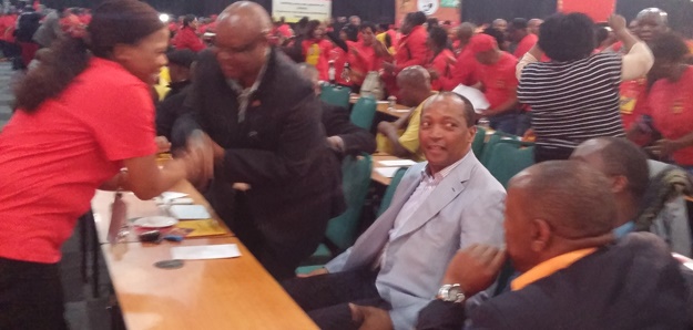 African Rainbow Minerals executive chairperson Patrice Motsepe at the Cosatu special national congress. (Photo: Mpho Raborife)