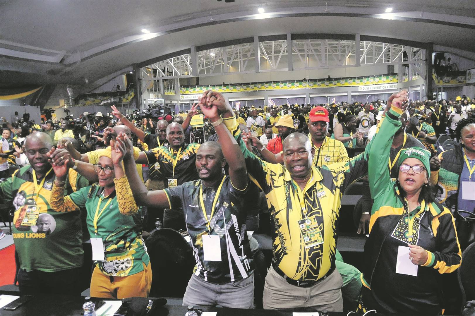 ANC delegates during the conference in KwaZulu-Natal. Photo: Jabulani Langa