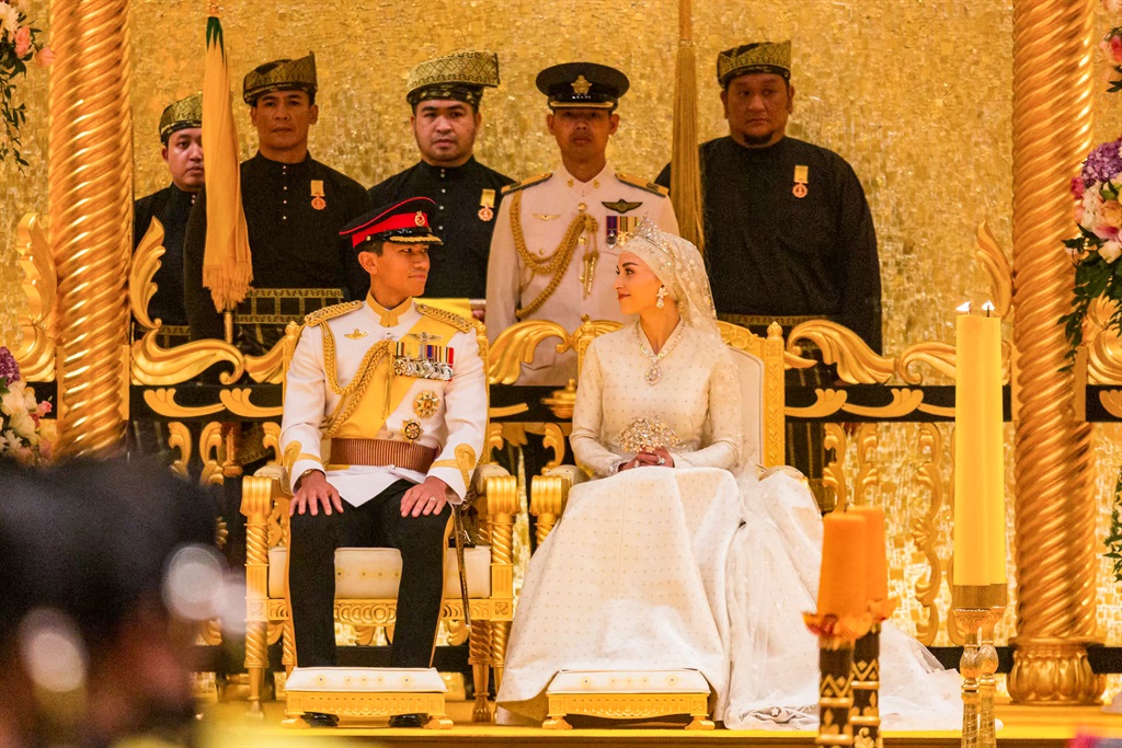 PHOTOS 'Onceinalifetime moment' Brunei royal wedding ends in