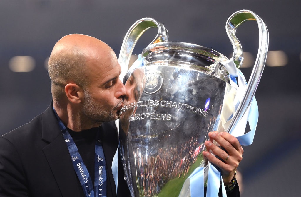 A look at Pep Guardiola's 10 major trophies as Manchester City manager